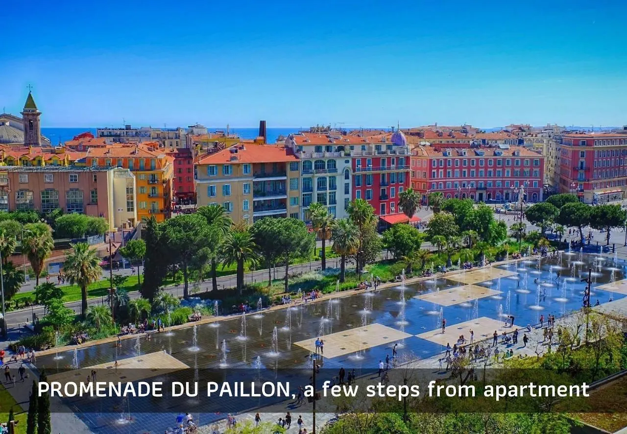 Nestor&Jeeves - Palm Riviera - Hyper Center - Close Old Town And Sea Nice 0*,  France